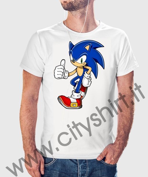 T-Shirt Sonic Thumb Up