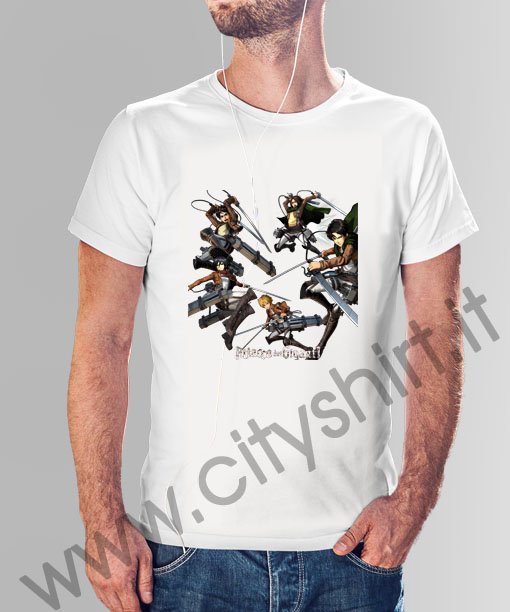 La T- shirt L'attacco Dei Giganti (Shingeki no kyojin)