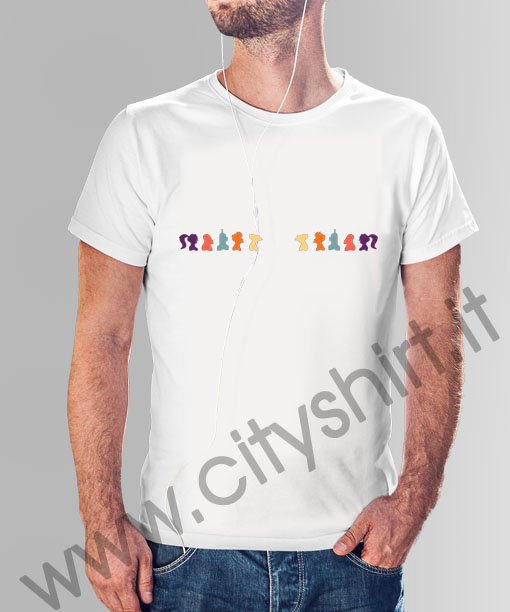 La T-shirt Futurama Personaggi