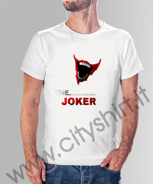 La T-shirt joker smile