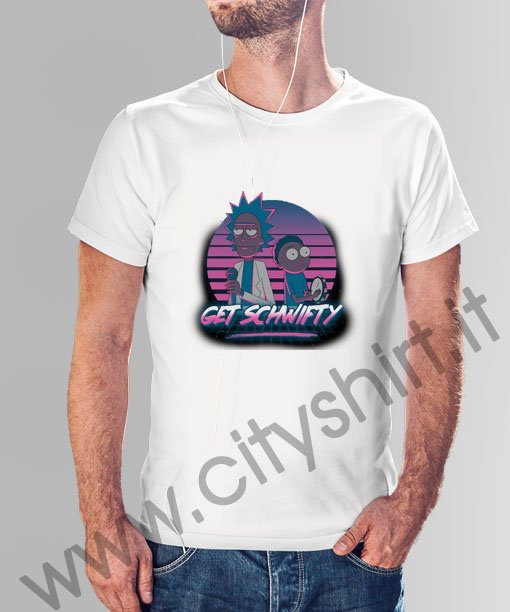 La T- shirt ricky e morty