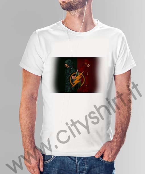 La T-shirt Arrow e Flash