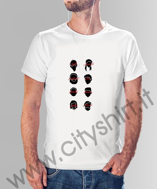 La T-shirt La Casa Di Carta Personaggi