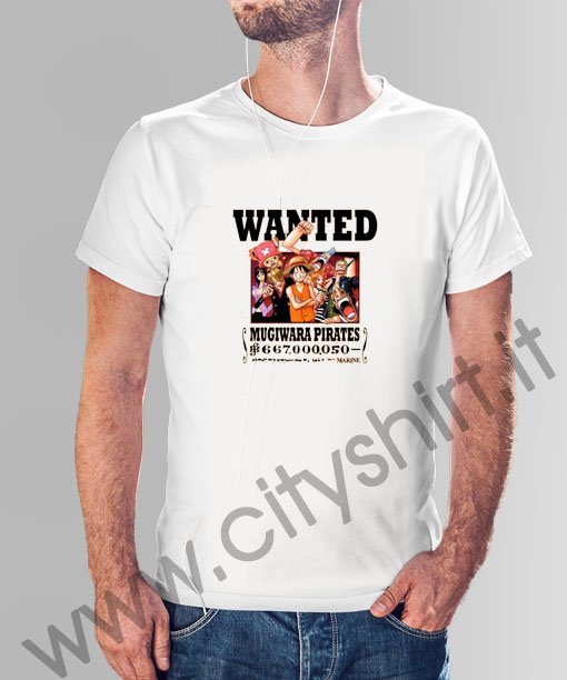 La T-shirt One Piece Wanted
