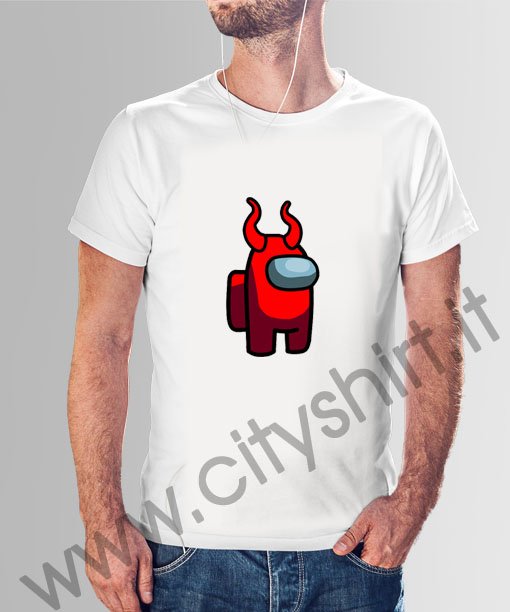 La T-shirt Among Us Red