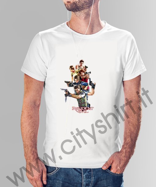 La T-shirt Resident Evil Personaggi