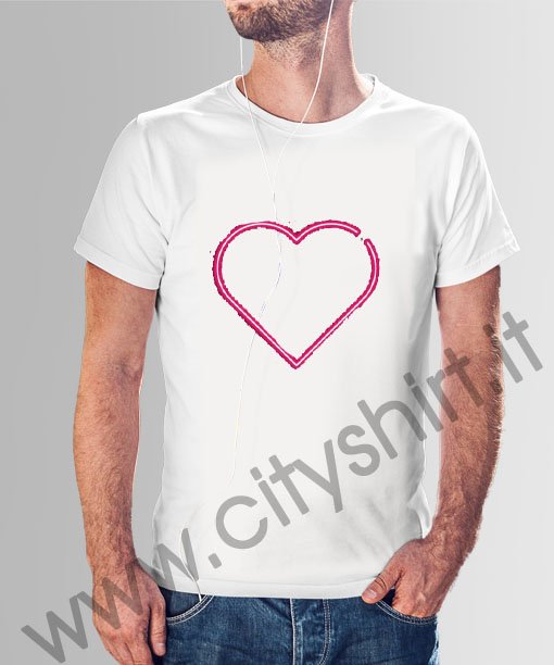 La T-shirt San Valentino Cuore
