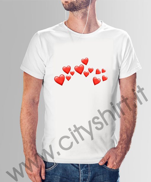 La T-shirt San Valentino Cuoricini