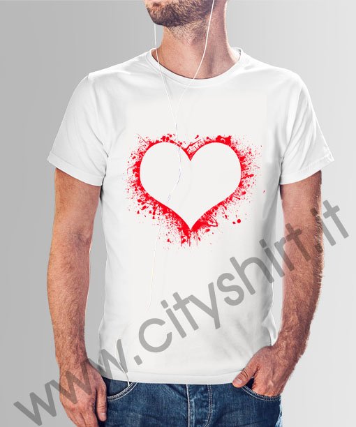 La T-shirt San Valentino Heart