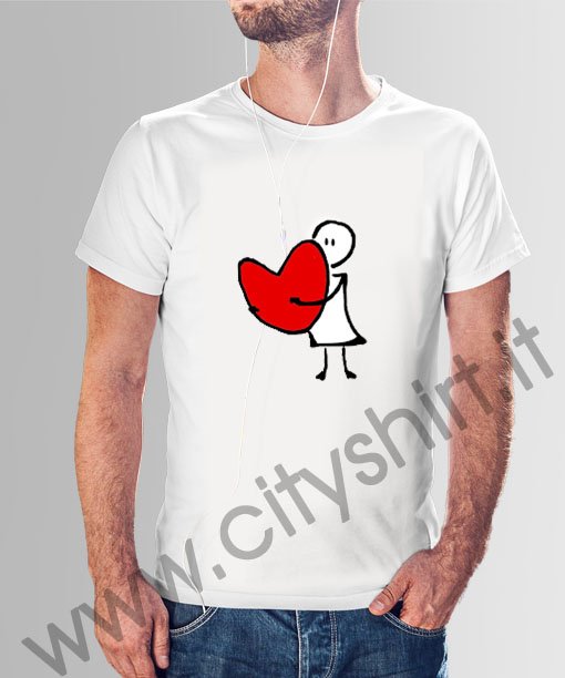 La T-shirt San Valentino Heart 3