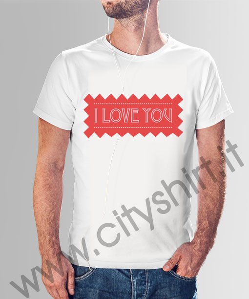 La T-shirt San Valentino I Love You 5