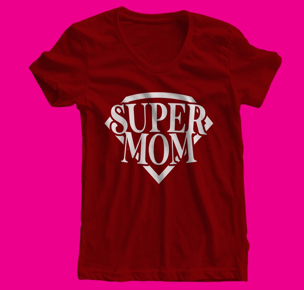 T-shirt Super Mom