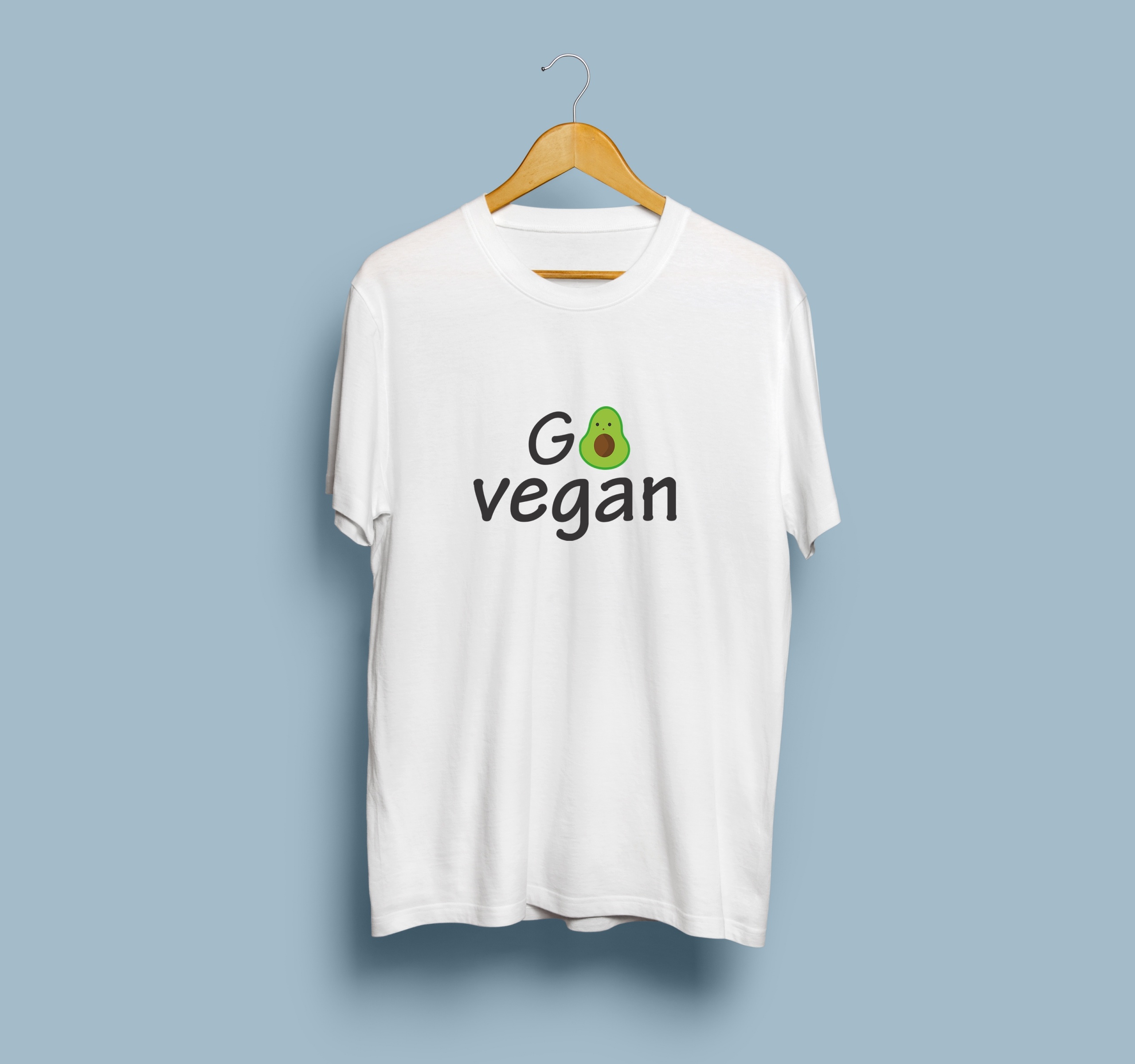 T-shirt Go Vegan
