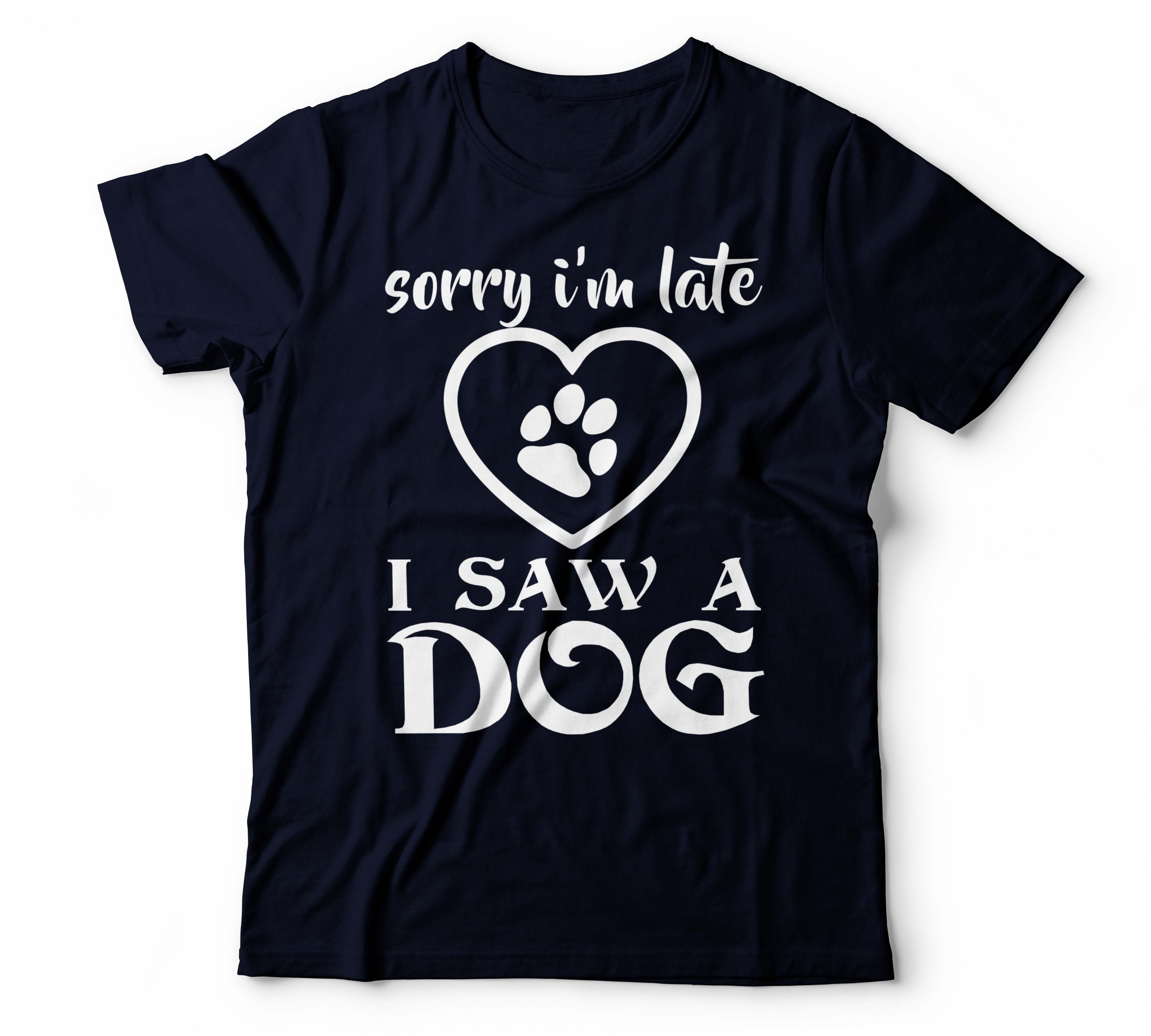 T-shirt I saw a Dog