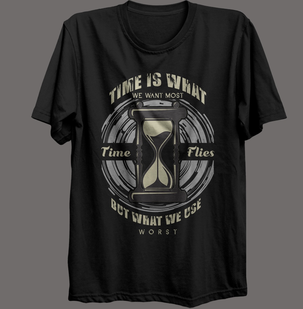 T-shirt Time Flies