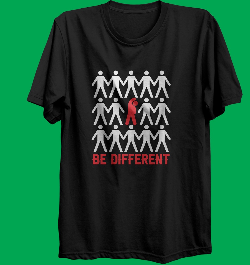 T-shirt Bee Different
