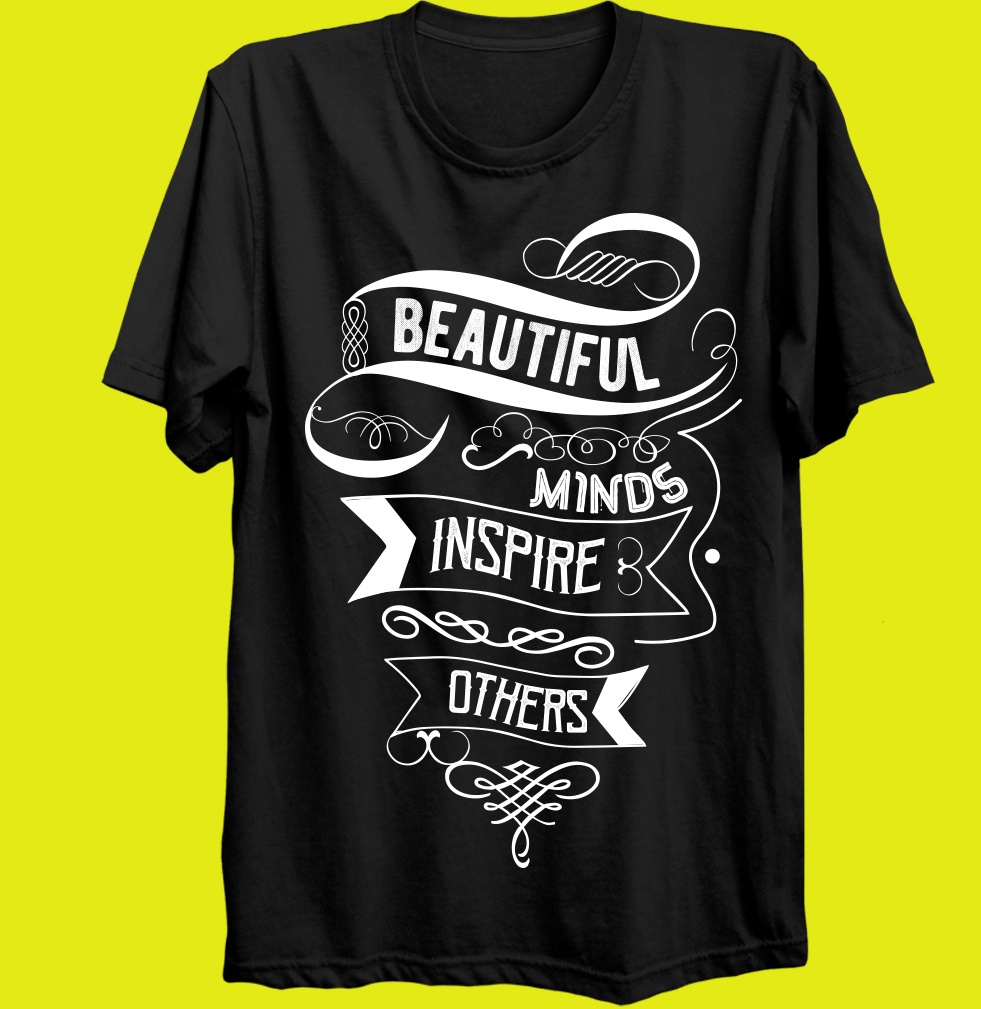 T-shirt Beautiful Mind