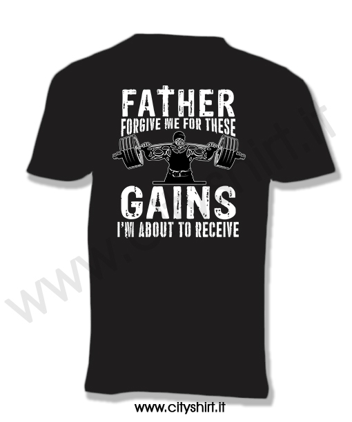 MAGLIETTA FATHER FORGIVE ME FOR THESE