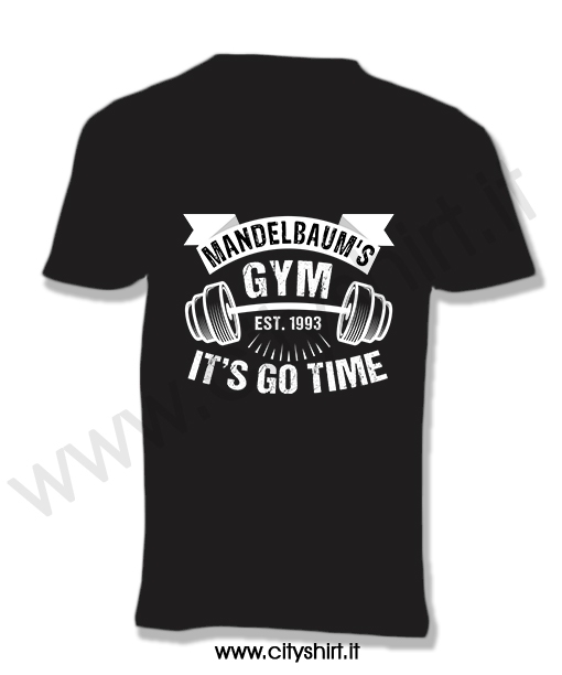 MAGLIETTA IT'S GO TO TIME GYM