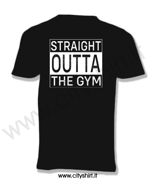 MAGLIETTA STRAIGHT OUTTA THE GYM