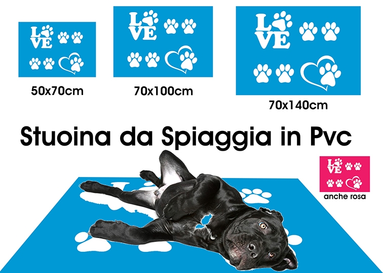 Stuoina da Spiaggia Per Cani