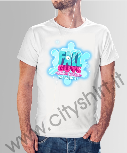 MAGLIETTA FALL GUYS LOGO QUATTRO RIK