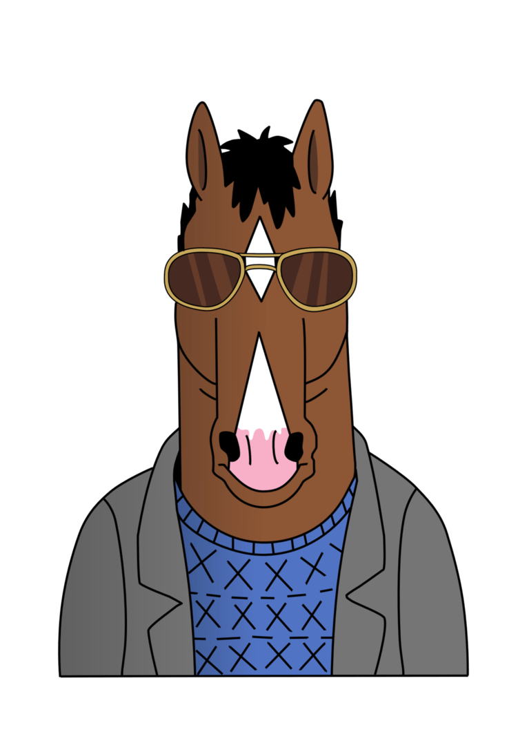 T-shirt bojack horseman