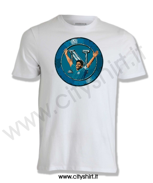 T-Shirt Maradona Round