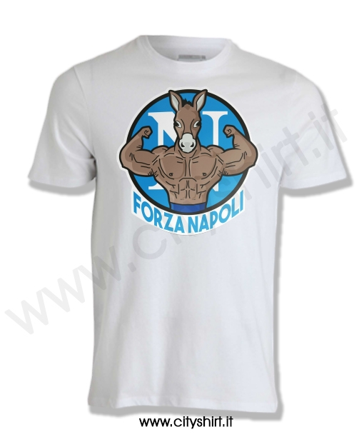 T-Shirt Napoli Ciuccio Muscoloso