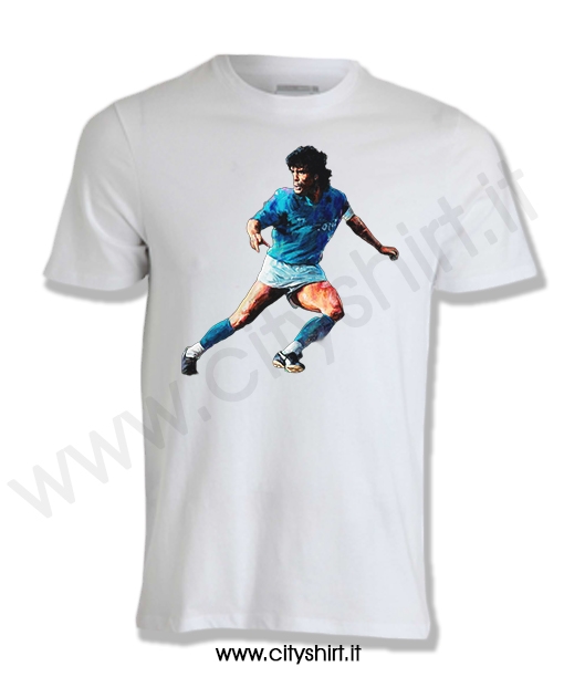T-Shirt Maradona Cartoon 3