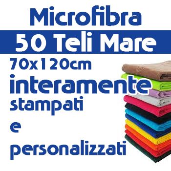 50 teli microfibra