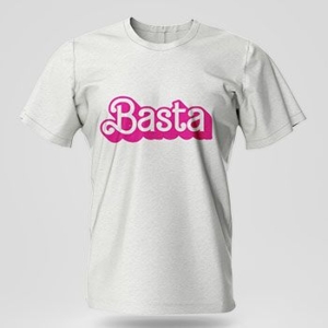 T-Shirt Stile Barbie "Basta"