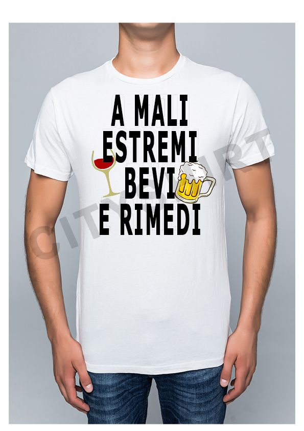 T-shirt bevi e rimedi