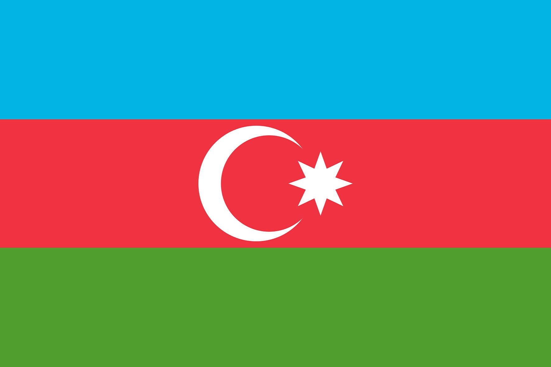 Bandiere Azerbaijan 70x100 cm -