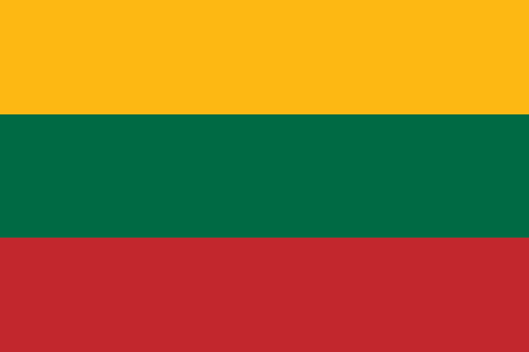 Bandiere Lituania 70x100 cm -