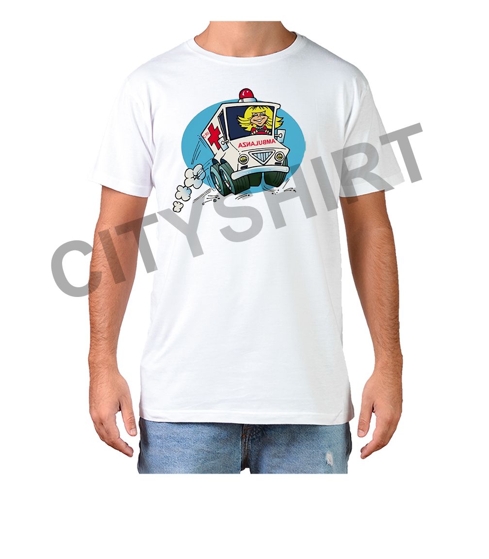 T-shirt ambulanza crocerossa