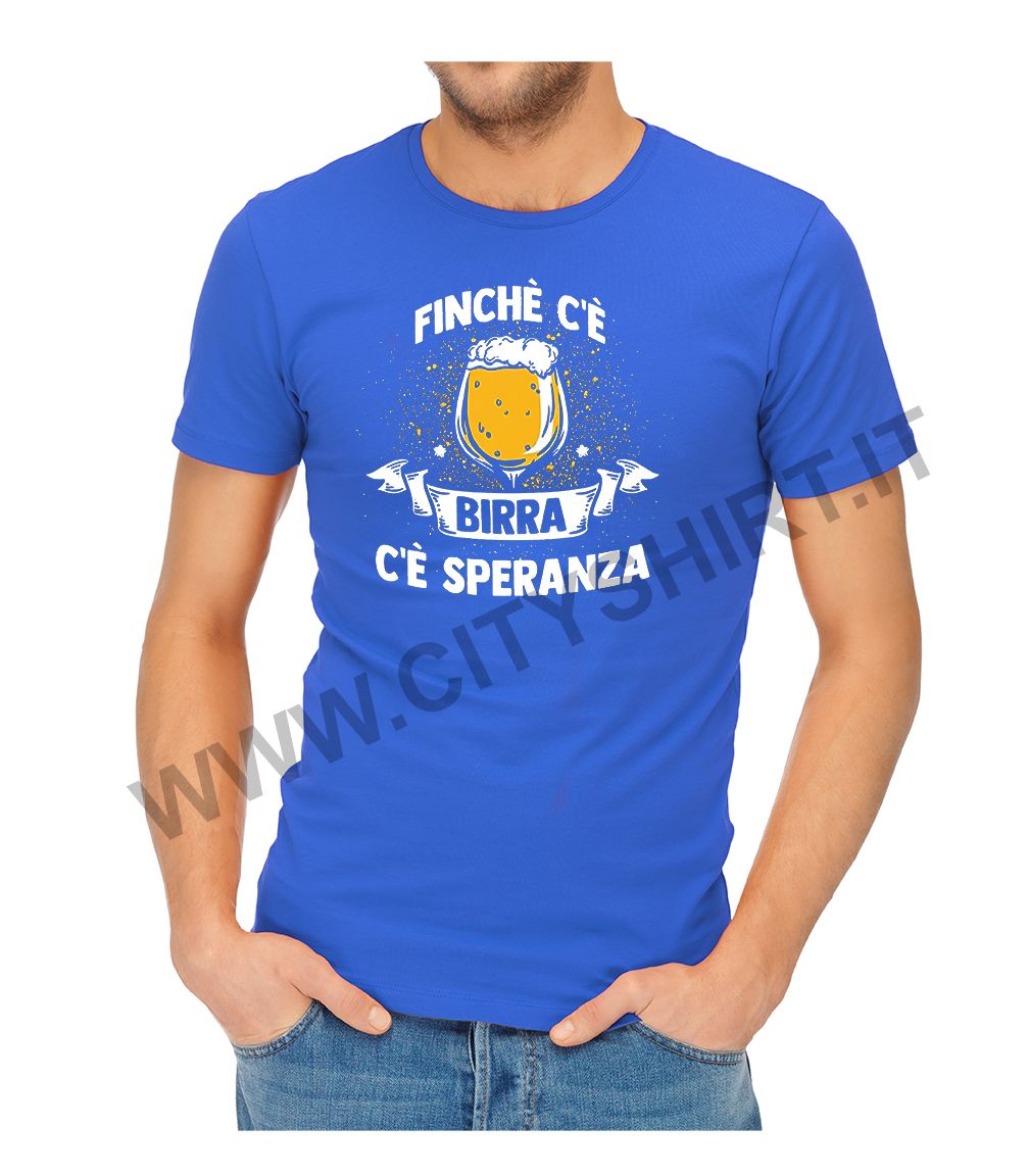 T-shirt finchè c'è birra