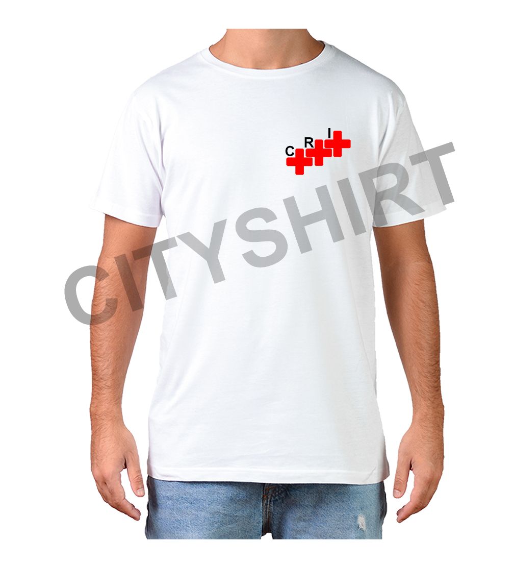 T-shirt tre croci crocerossa