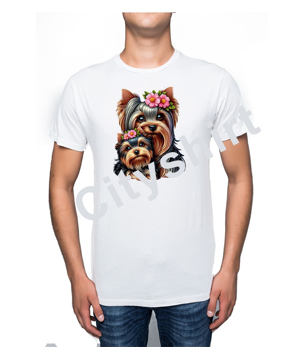 T-shirt dog family