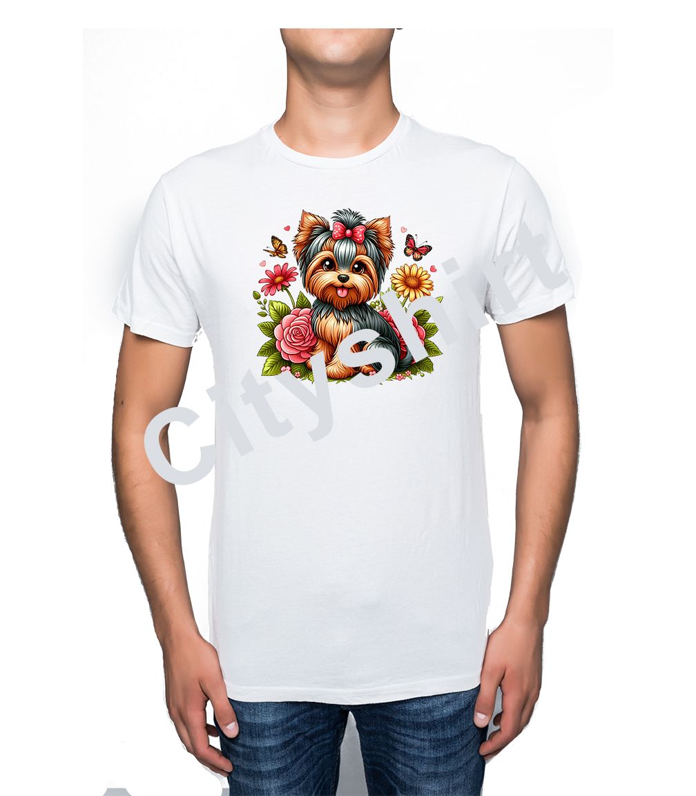 T-shirt yorkshire farfalle