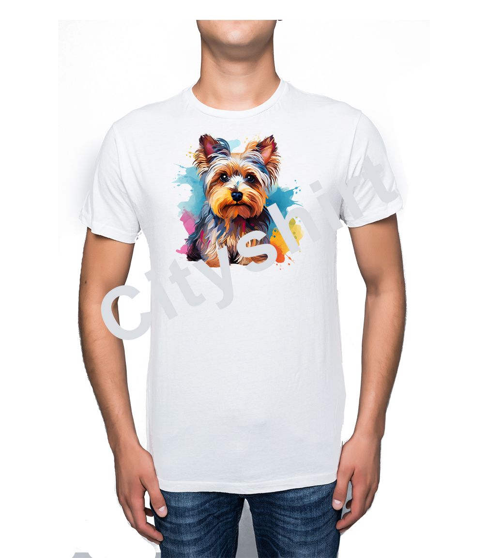 T-shirt yorkshire schizzo