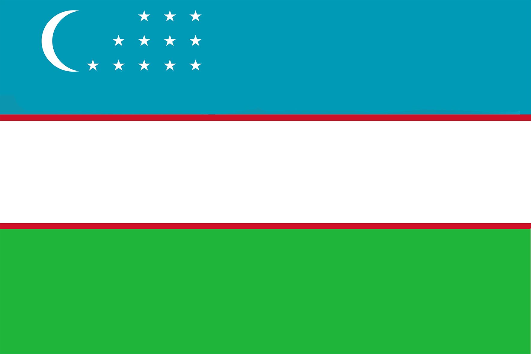 Bandiere Uzbekistan 70x100 cm -