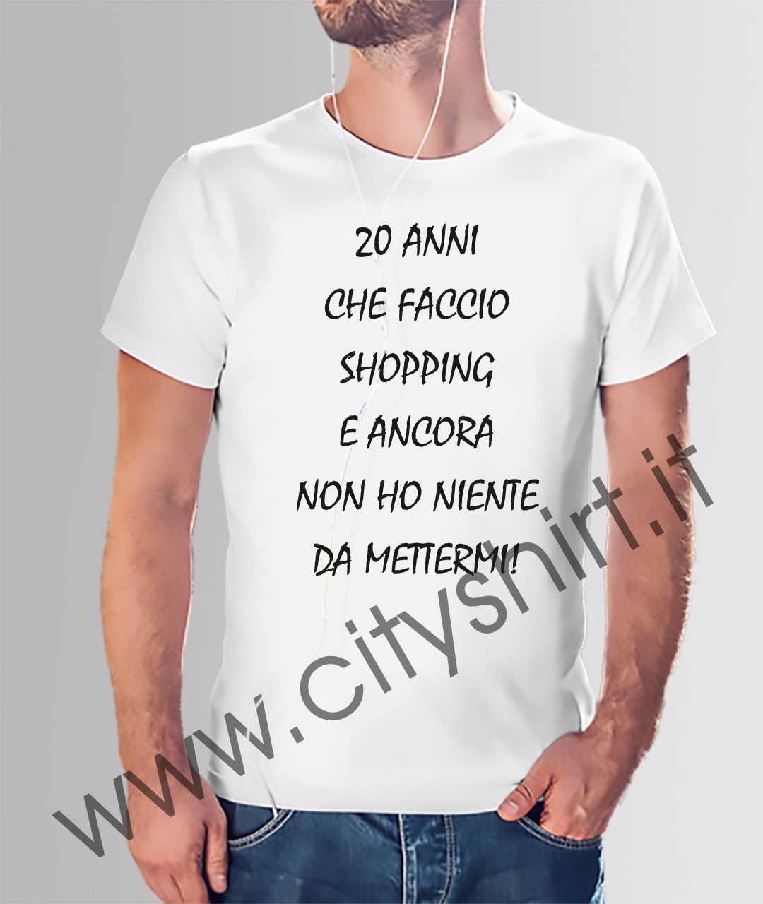 Maglietta 20 Anni che faccio shopping