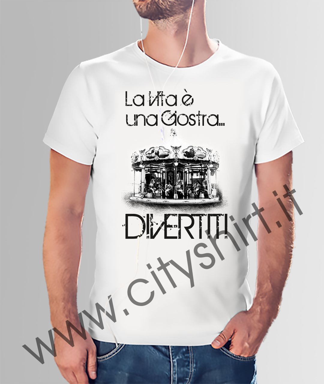 T-shirt LESS IS FASHION
