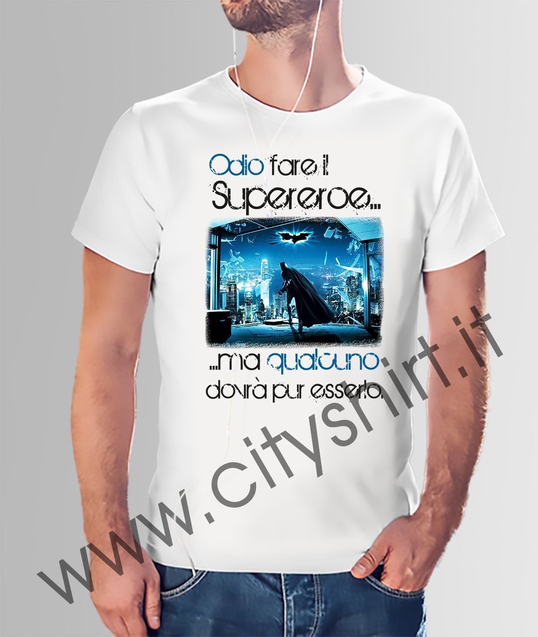 T-shirt ODIO FARE IL SUPEREROE