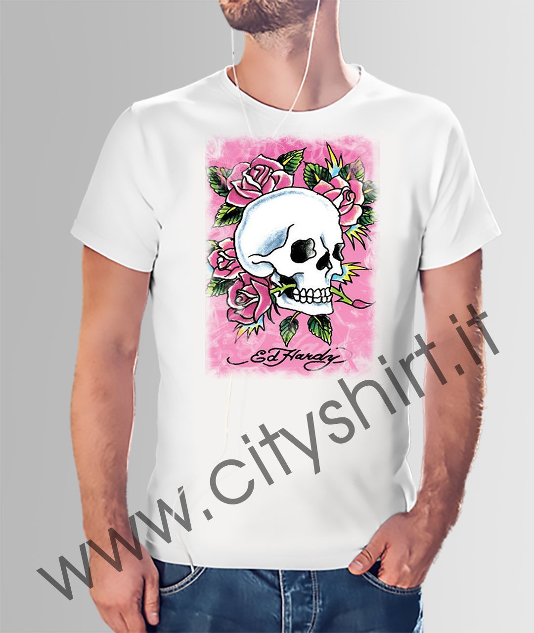 Maglietta ed skull
