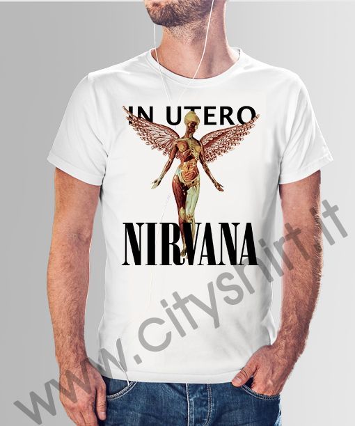 La t-shirt in Utero Nirvana