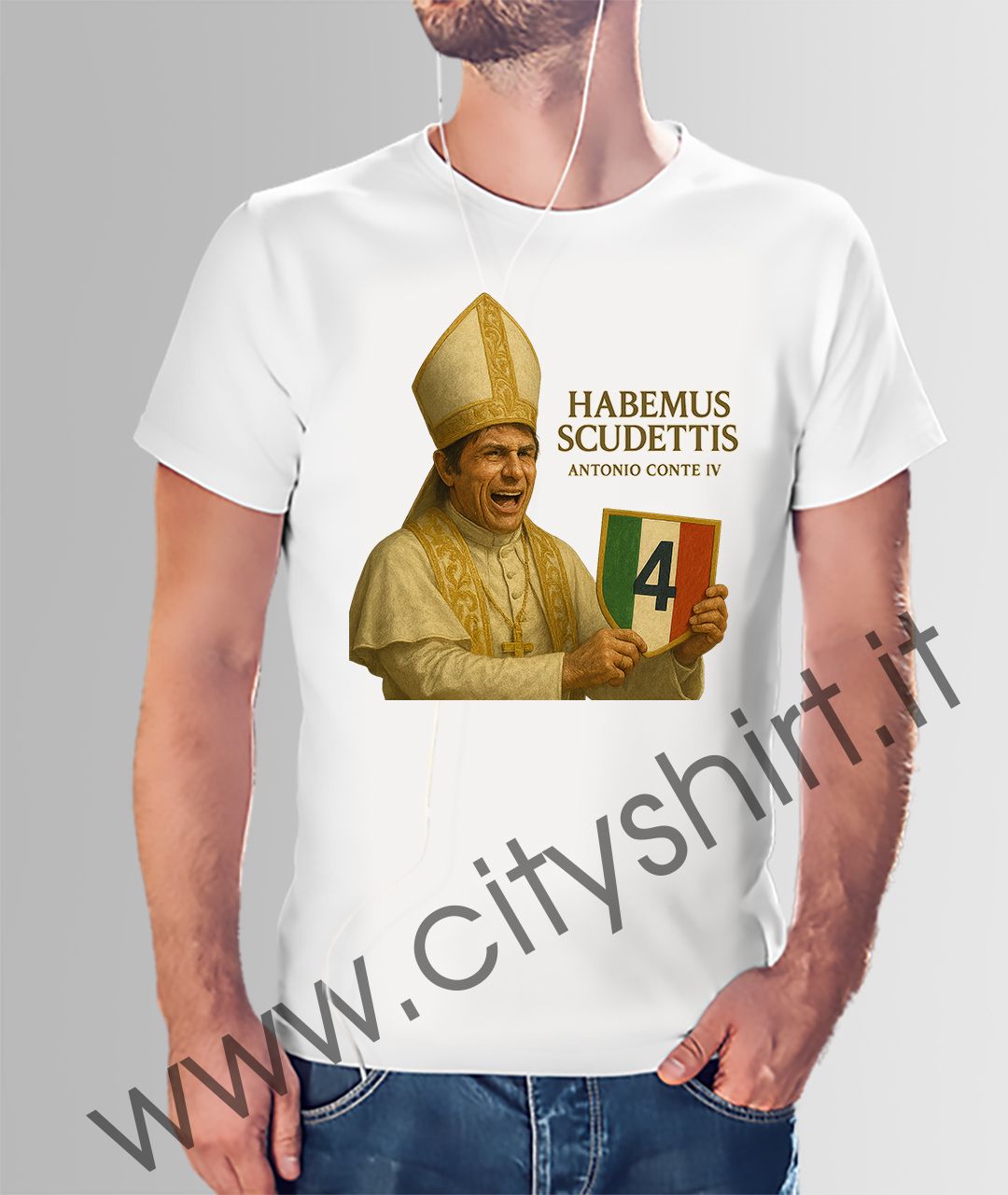 La t-shirt Habemus Conte IV