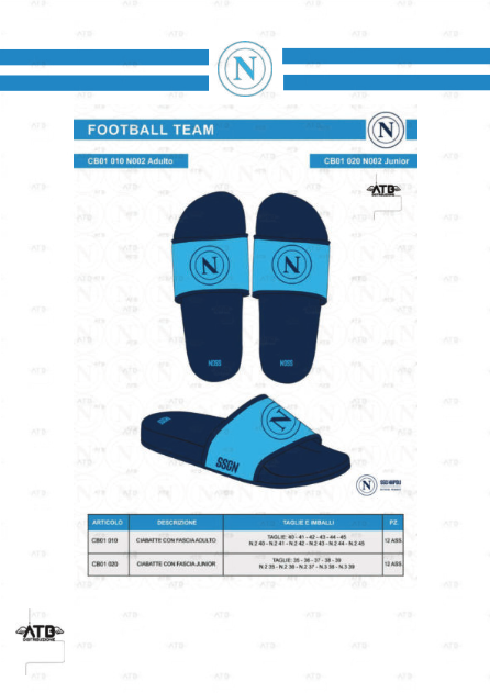 Pantofole Napoli