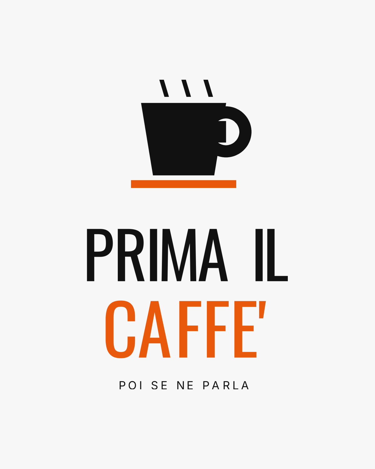 T-Shirt "PRIMA IL CAFFE"